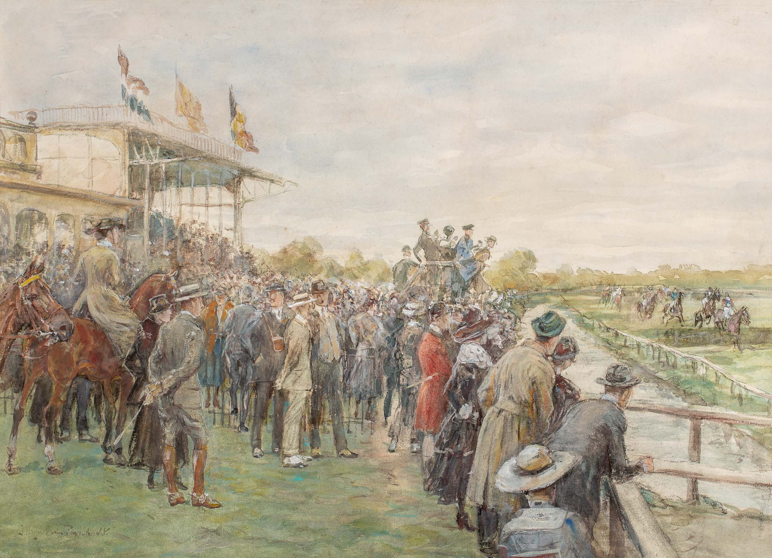 The horse race, Duindigt